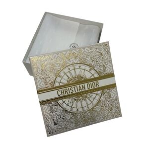 Christian Dior Gold & White Decorative Box